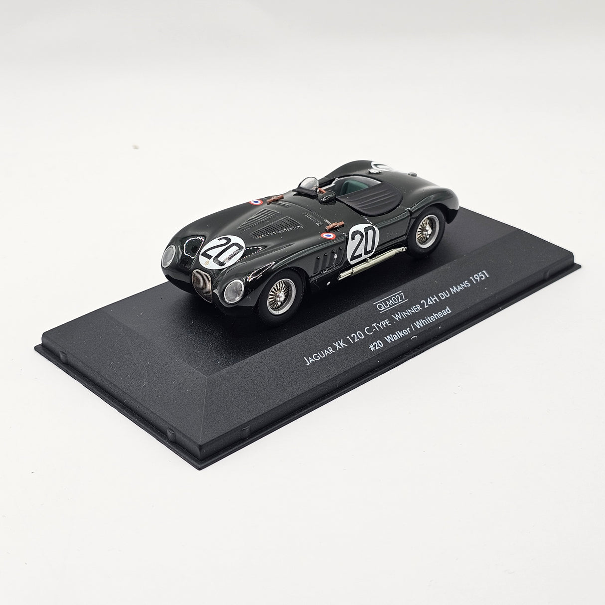 Quartzo Jaguar XK120 C #20 Le Mans Winner 1951 1/43 Scale