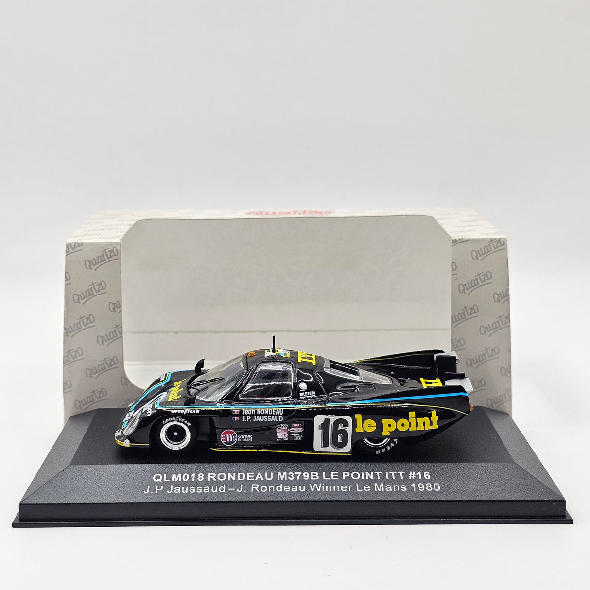 Quartzo Rondeau M379B Le Point Itt #16 Le Mans Winner 1980 1/43 Scale