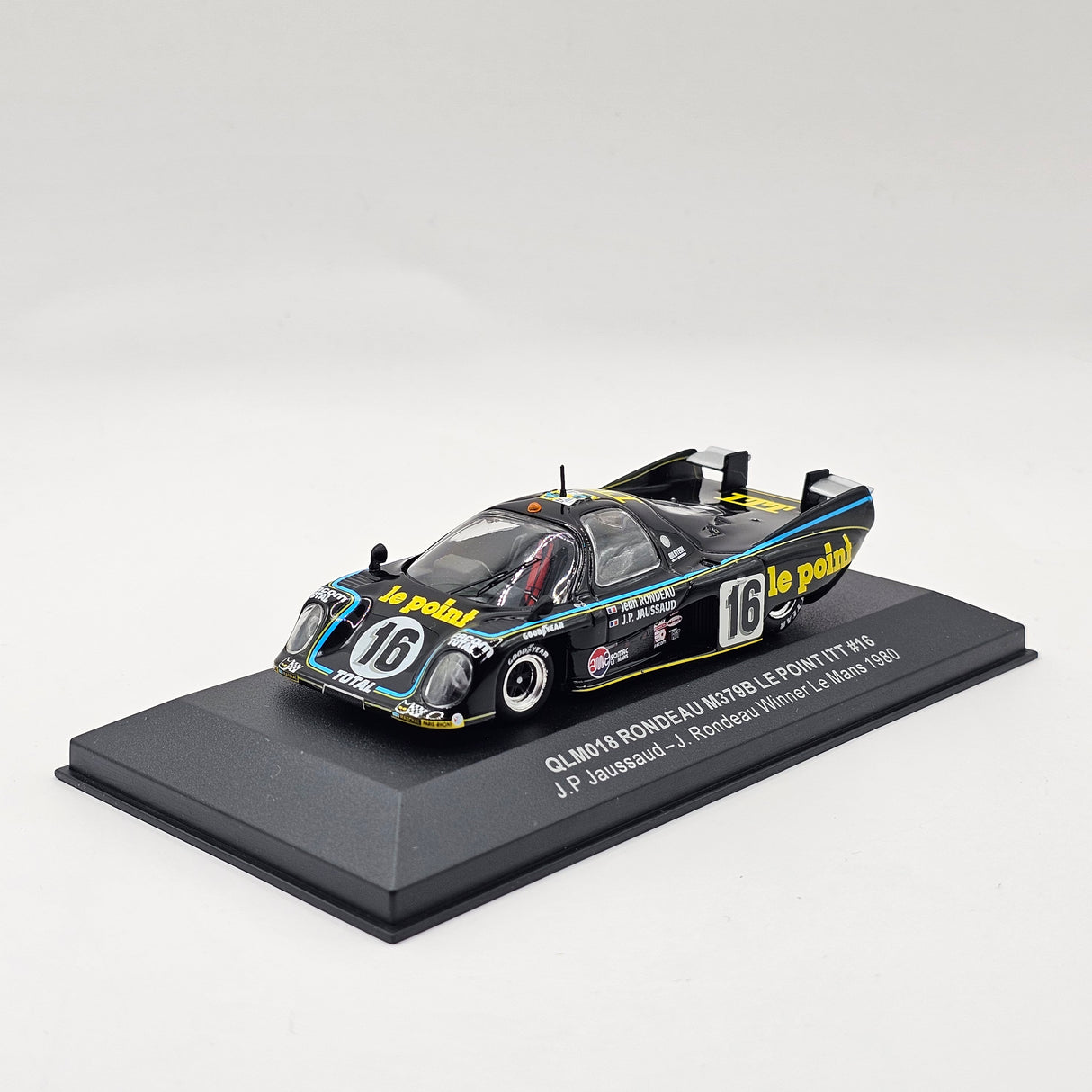 Quartzo Rondeau M379B Le Point Itt #16 Le Mans Winner 1980 1/43 Scale