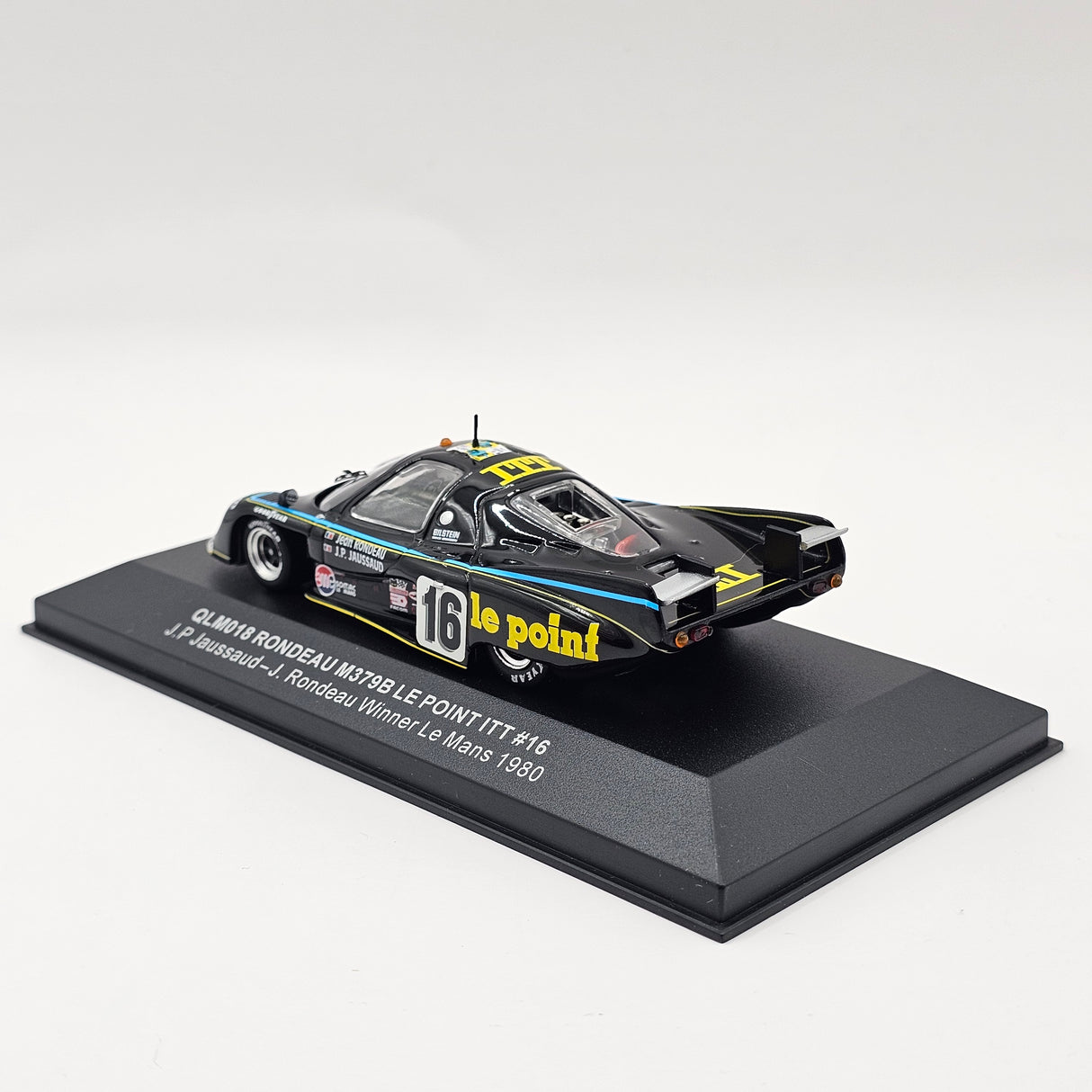 Quartzo Rondeau M379B Le Point Itt #16 Le Mans Winner 1980 1/43 Scale