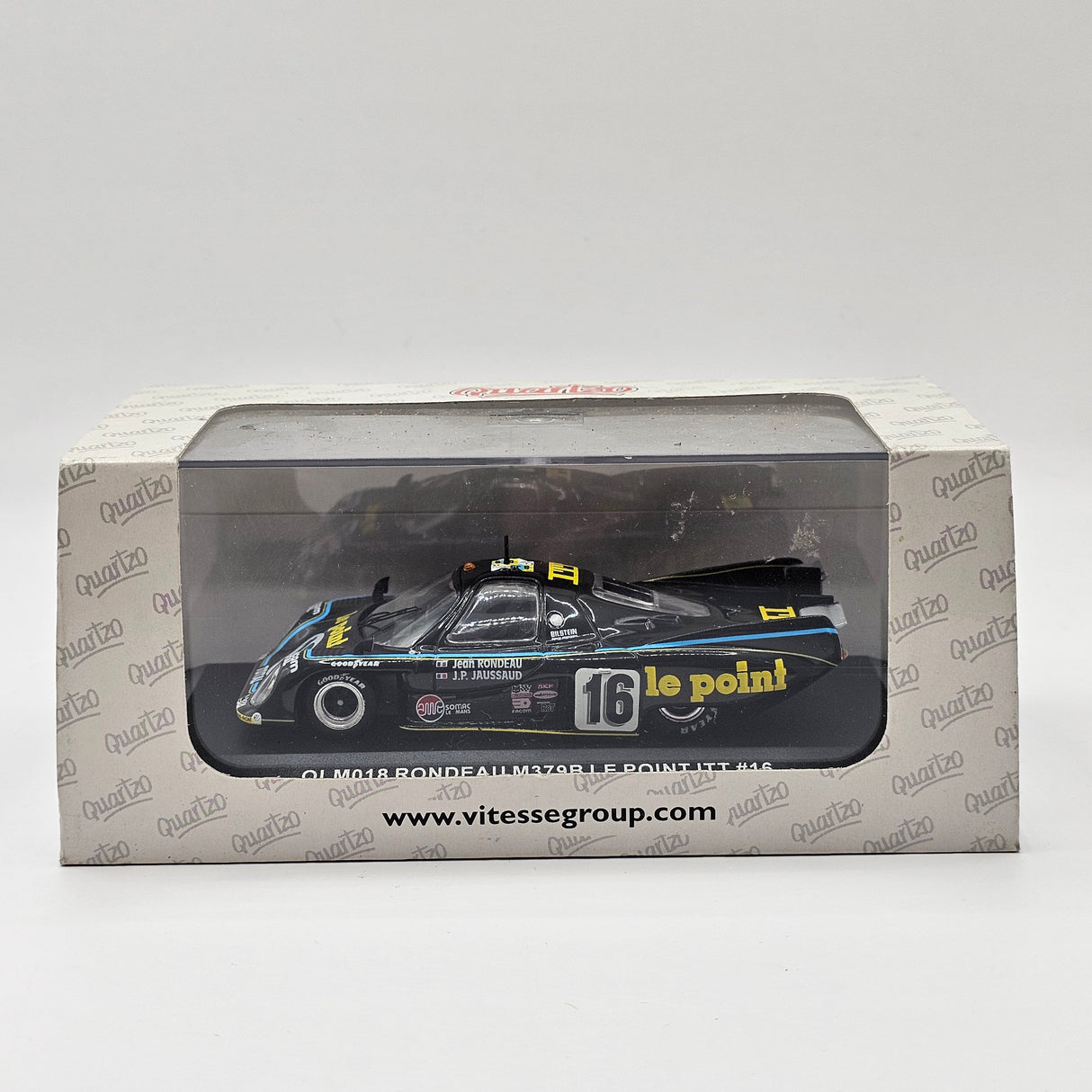 Quartzo Rondeau M379B Le Point Itt #16 Le Mans Winner 1980 1/43 Scale