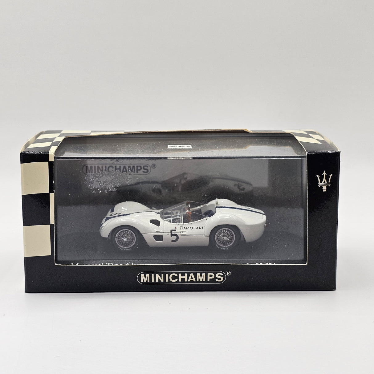 Minichamps Masarati Tipo 61 Birdcage ADAC 1000KM Winners 1960 1/43 Scale