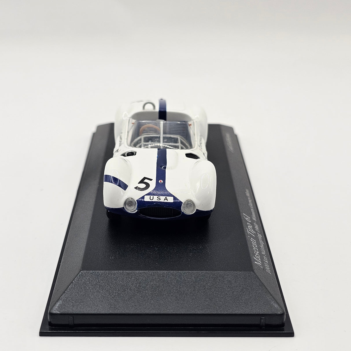 Minichamps Masarati Tipo 61 Birdcage ADAC 1000KM Winners 1960 1/43 Scale