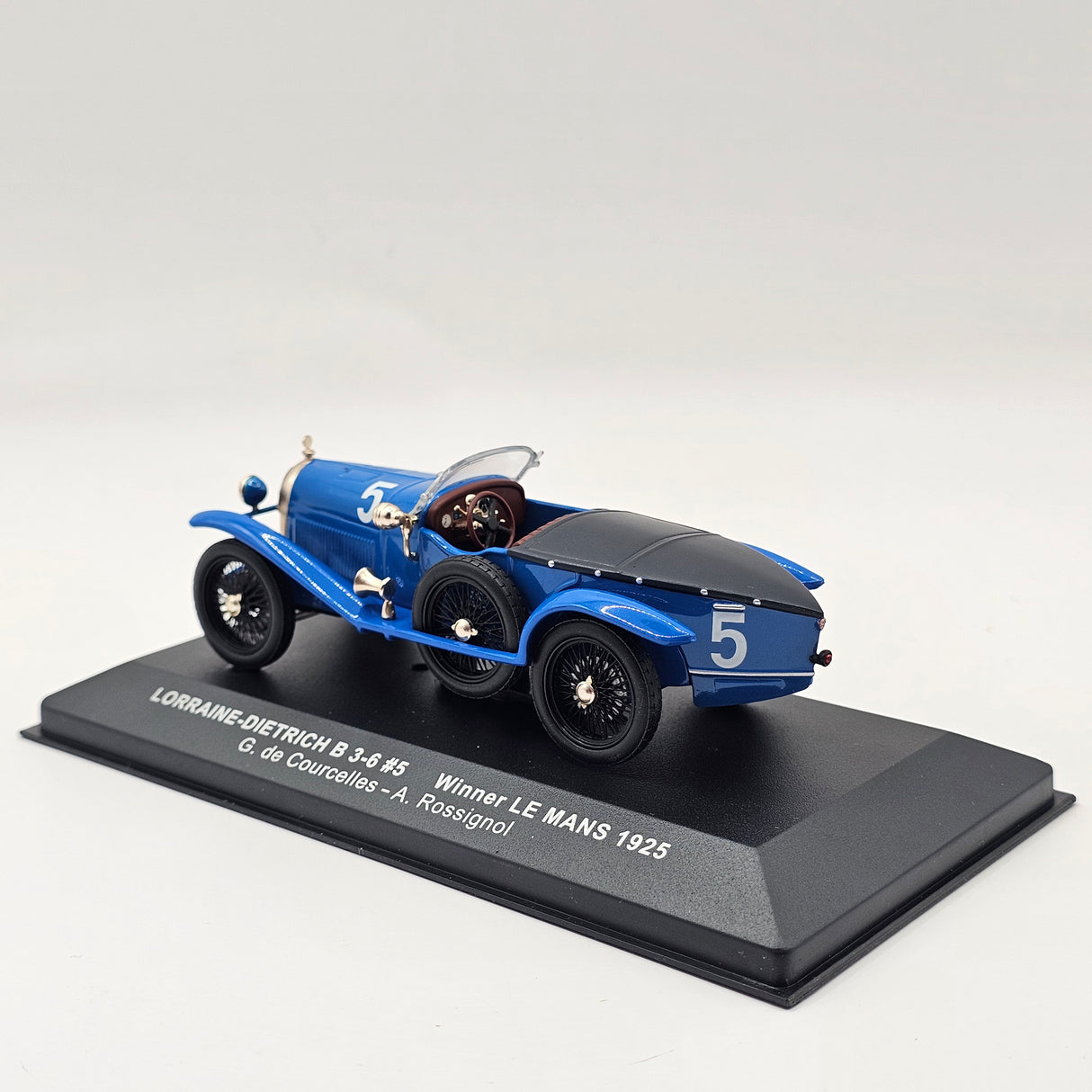 IXO Lorraine-Dietrich B3-6 No.5 1925 24h Le Mans Winner 1/43 Scale