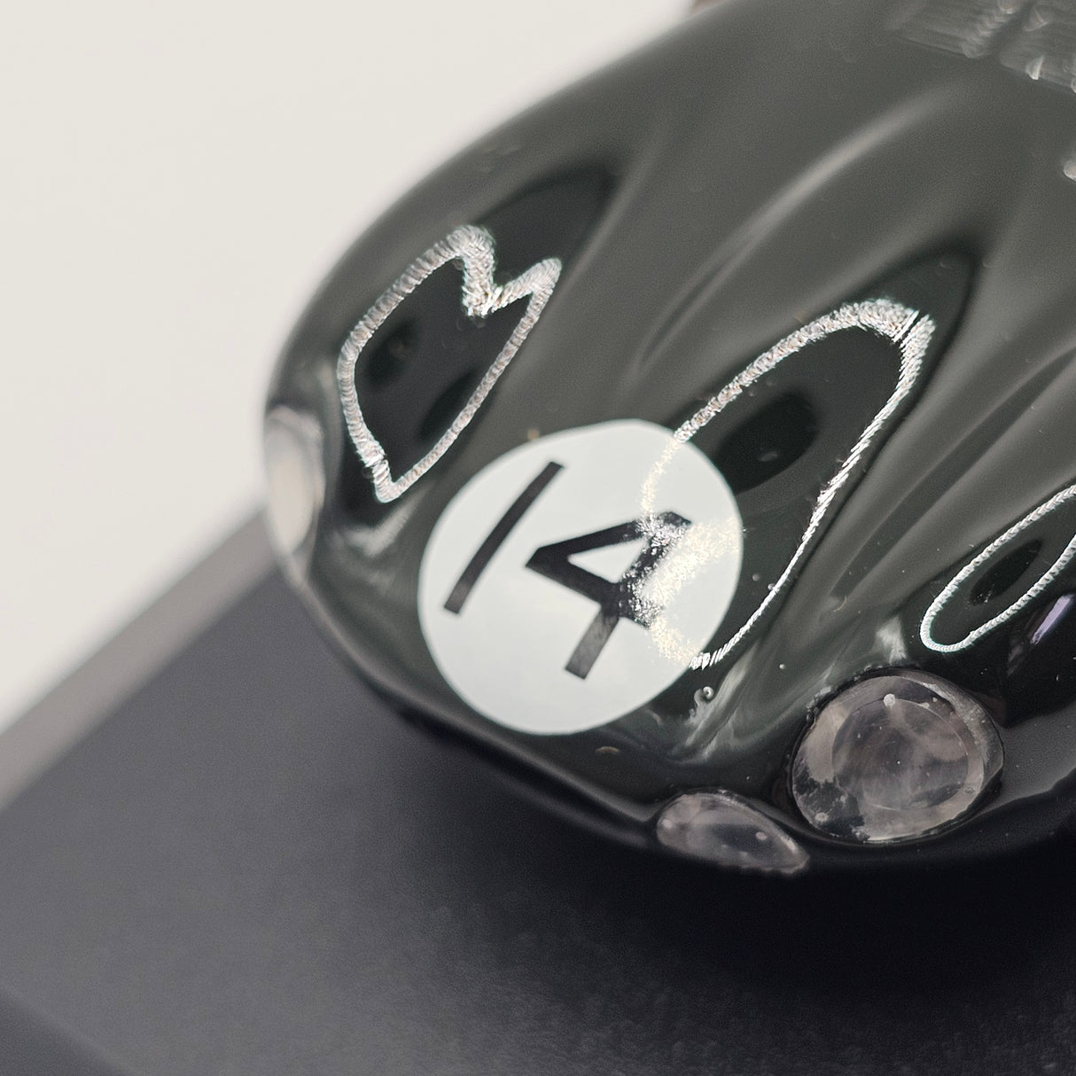 Quartzo Jaguar D Type #14 Second Place Le Mans 1954 1/43 Scale