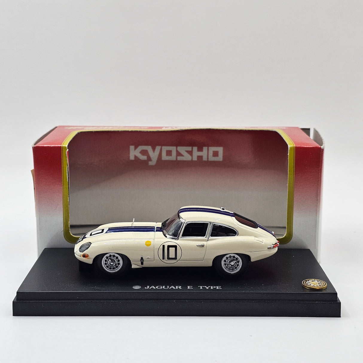 Kyosho Jaguar E-Type Coupe #10 Le Mans 1962 1/43 Scale