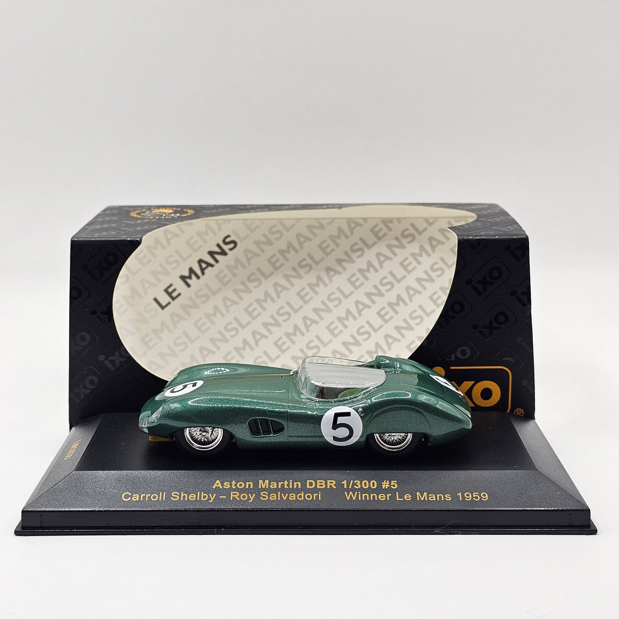 IXO Aston Martin DBR 1/300 #5 Le Mans Winner 1959 1/43 Scale