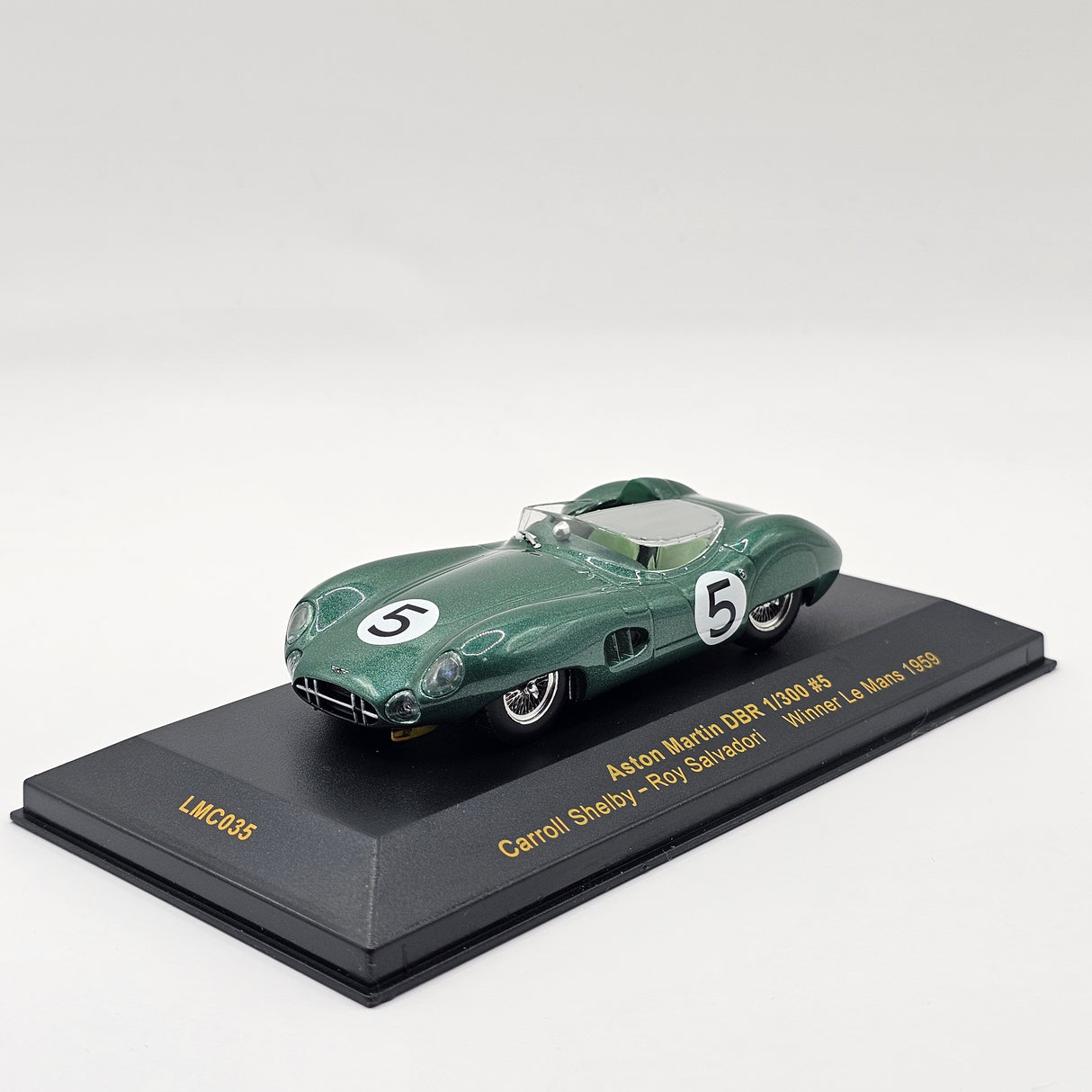 IXO Aston Martin DBR 1/300 #5 Le Mans Winner 1959 1/43 Scale