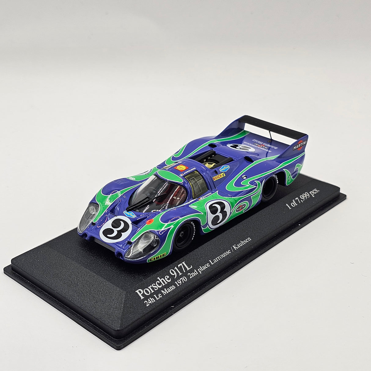 Minichamps Porsche 917L "Hippie" #3 Second Place Le Mans 1970 1/43 Scale