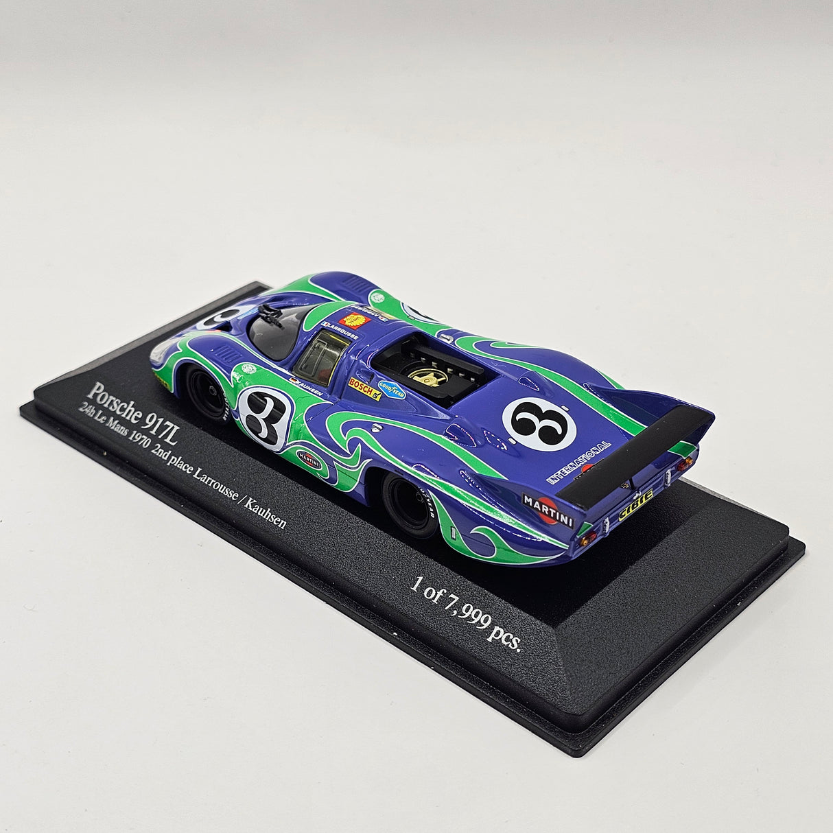 Minichamps Porsche 917L "Hippie" #3 Second Place Le Mans 1970 1/43 Scale