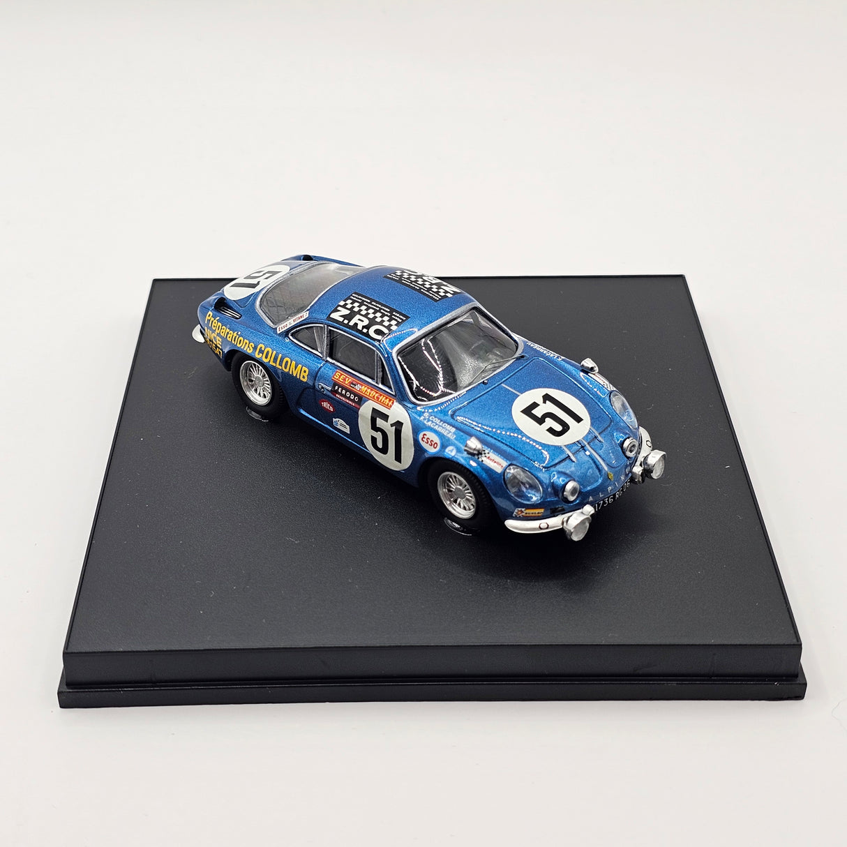 Trofeu Renault Alpine A110 #51 Le Mans 1968 1/43 Scale