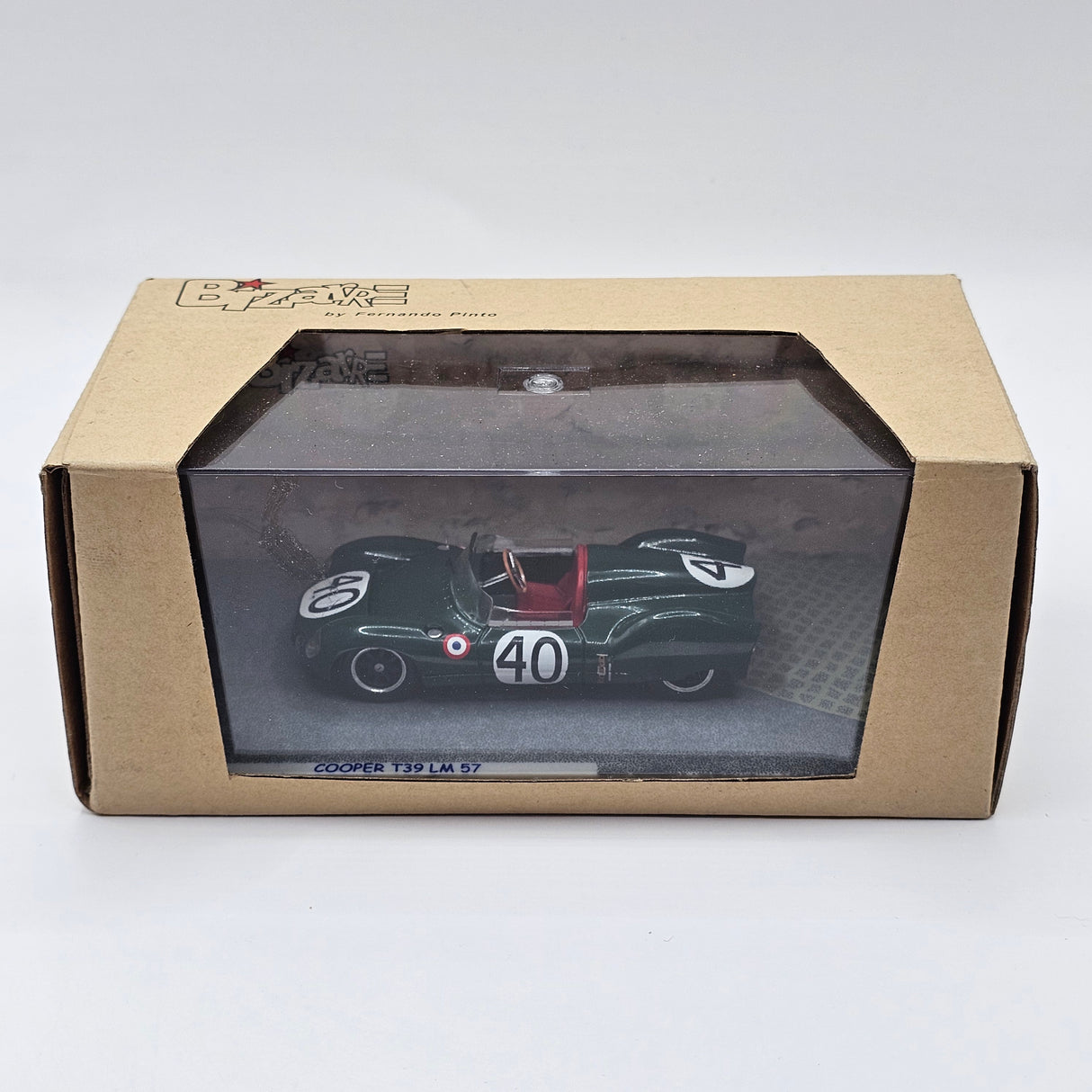 Bizarre by Spark Cooper T39 Monaco #40 15th 1957 1/43 Scale
