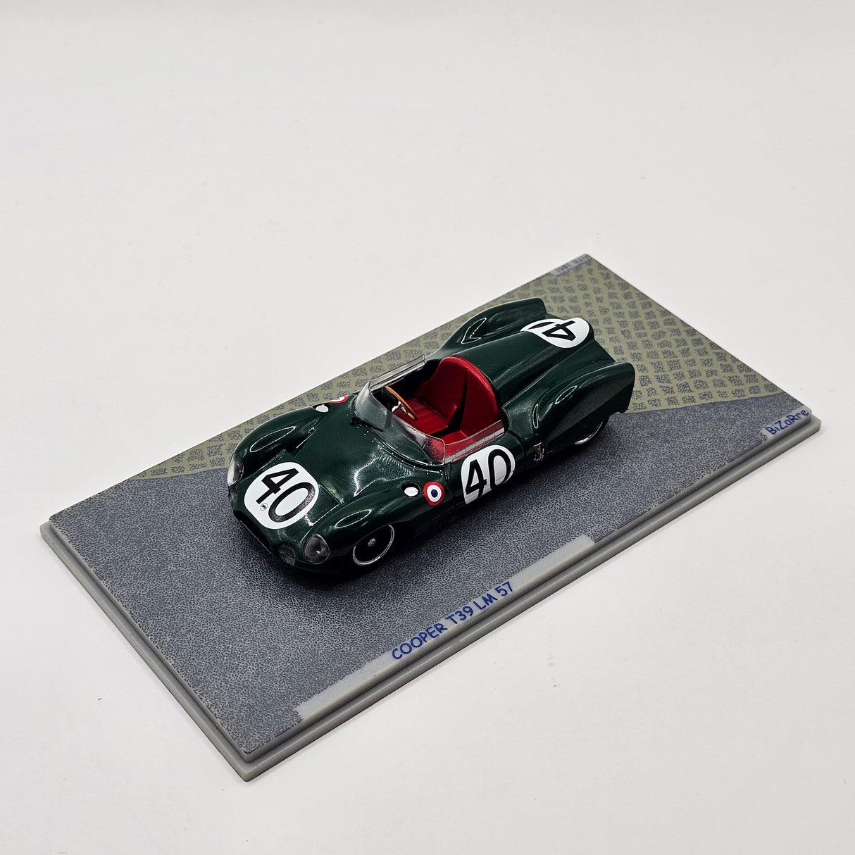 Bizarre by Spark Cooper T39 Monaco #40 15th 1957 1/43 Scale