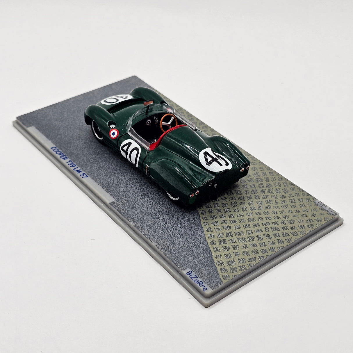 Bizarre by Spark Cooper T39 Monaco #40 15th 1957 1/43 Scale