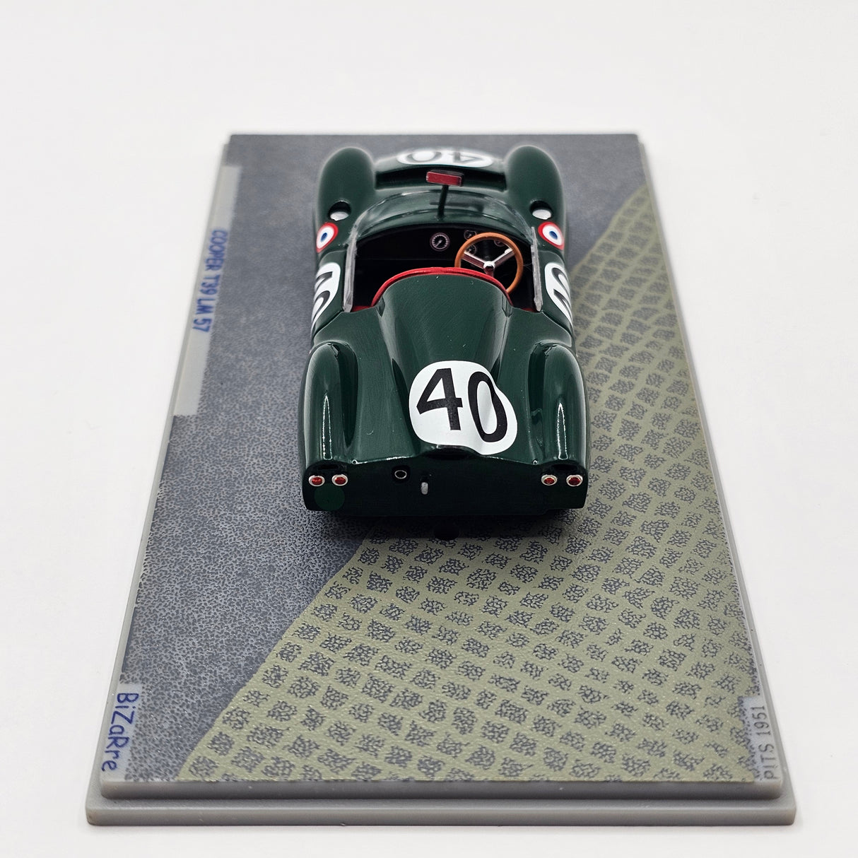 Bizarre by Spark Cooper T39 Monaco #40 15th 1957 1/43 Scale