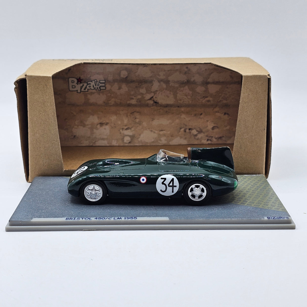 Bizarre by Spark Bristol 450/C #34 Le Mans 1955 1/43 Scale
