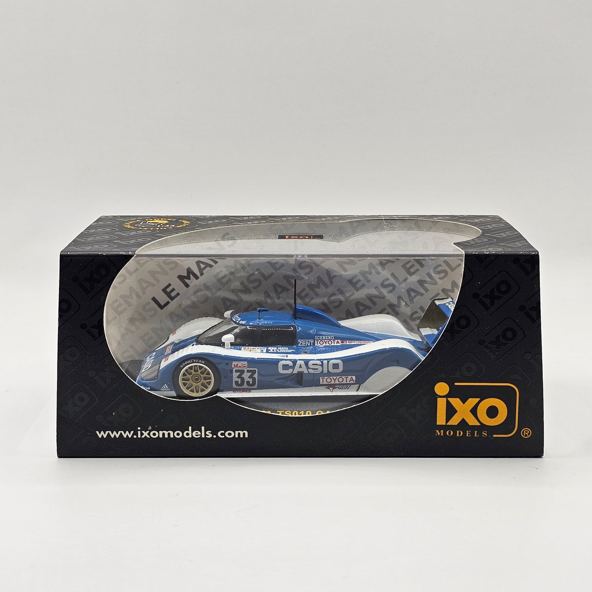 IXO Toyota TS010 "Casio" #33 2nd Place Le Mans 1992 1/43 Scale
