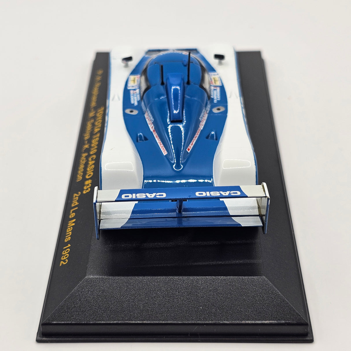 IXO Toyota TS010 "Casio" #33 2nd Place Le Mans 1992 1/43 Scale