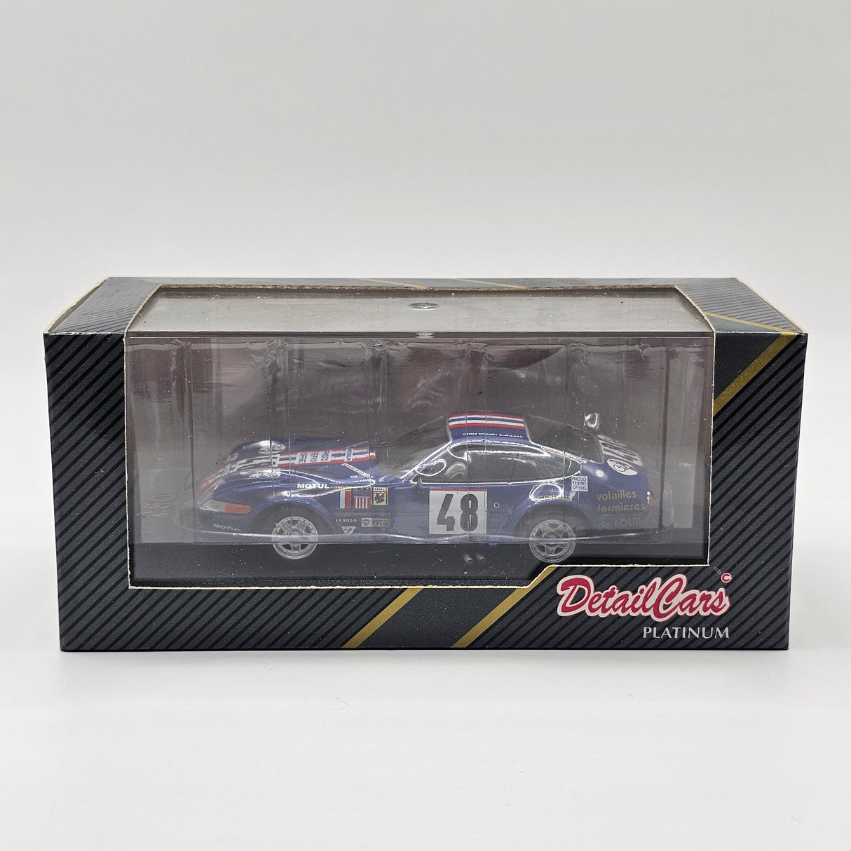 Detailed Cars Ferrari Daytona 365 #48 Le Mans 1970 1/43 Scale