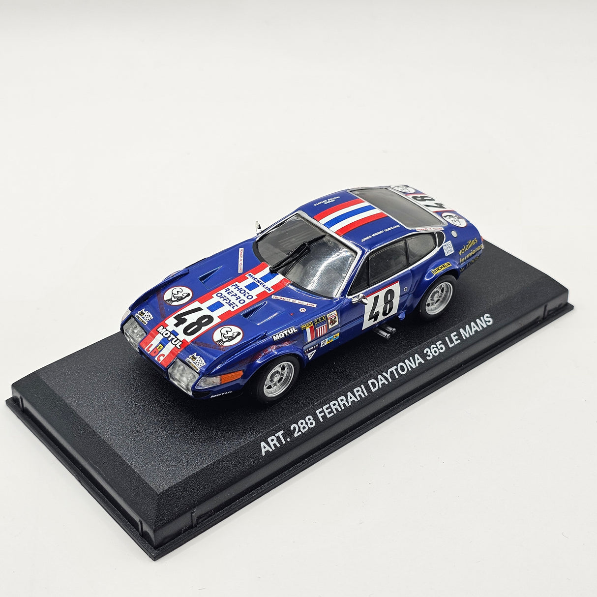Detailed Cars Ferrari Daytona 365 #48 Le Mans 1970 1/43 Scale