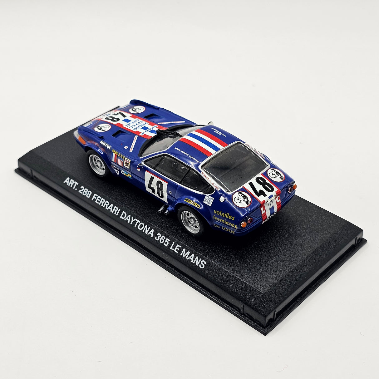 Detailed Cars Ferrari Daytona 365 #48 Le Mans 1970 1/43 Scale