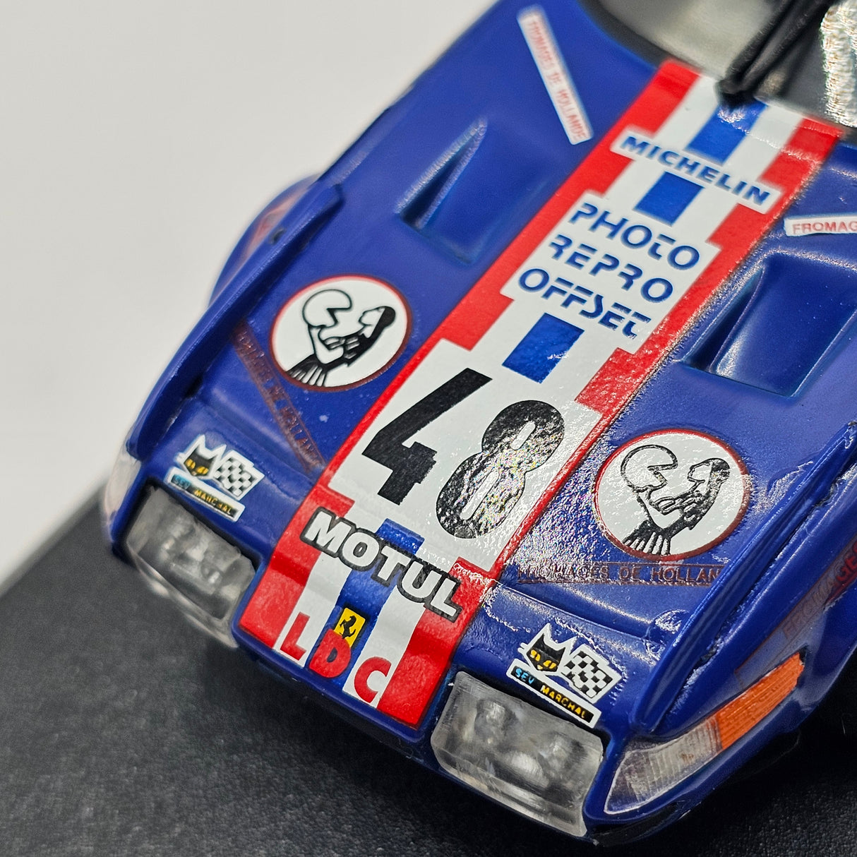 Detailed Cars Ferrari Daytona 365 #48 Le Mans 1970 1/43 Scale