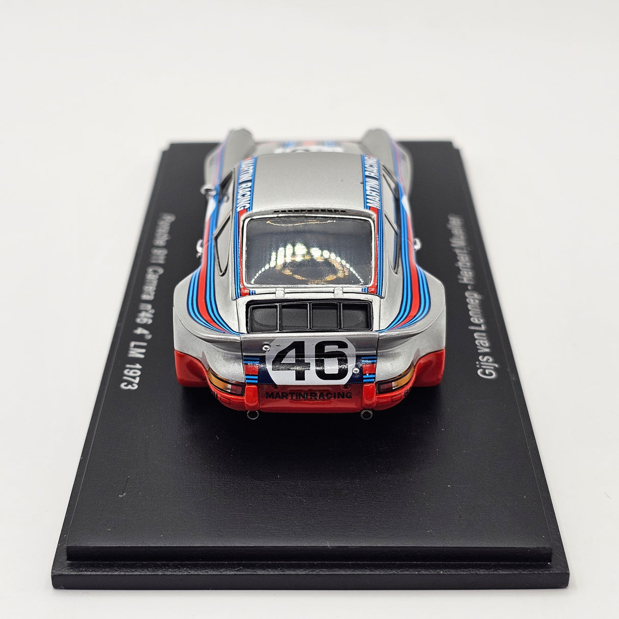 Spark Porsche 911 Carrera #46 Martini Racing Le Mans 1973 1/43 Scale