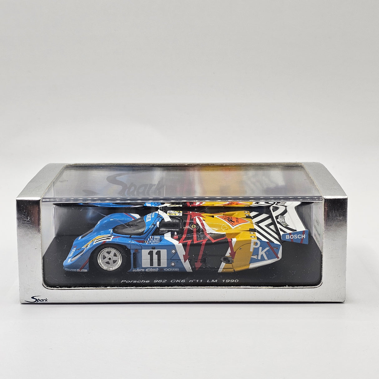 Spark Porsche 962 CK6 #11 Art Car 16th Le Mans 1990 1/43 Scale