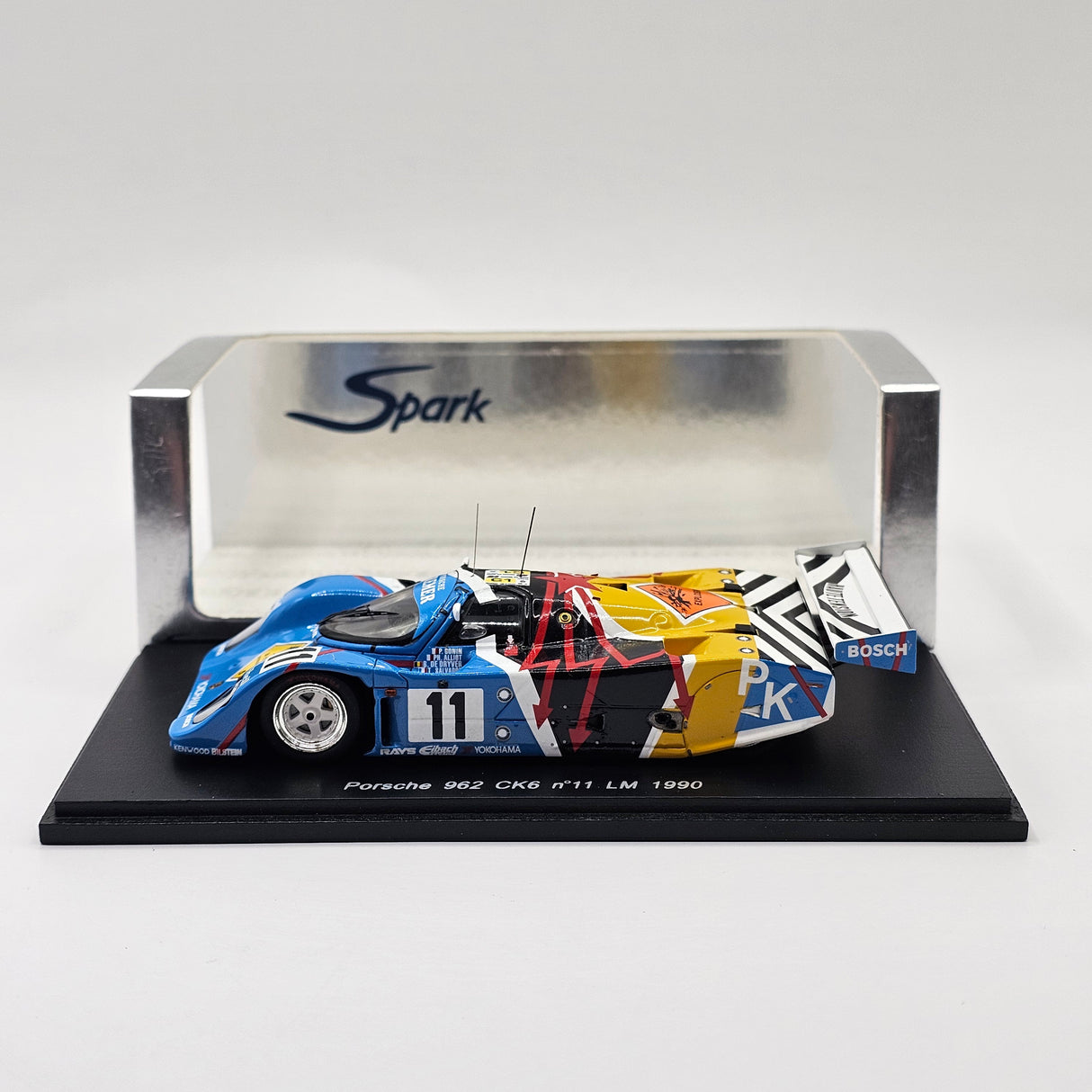 Spark Porsche 962 CK6 #11 Art Car 16th Le Mans 1990 1/43 Scale