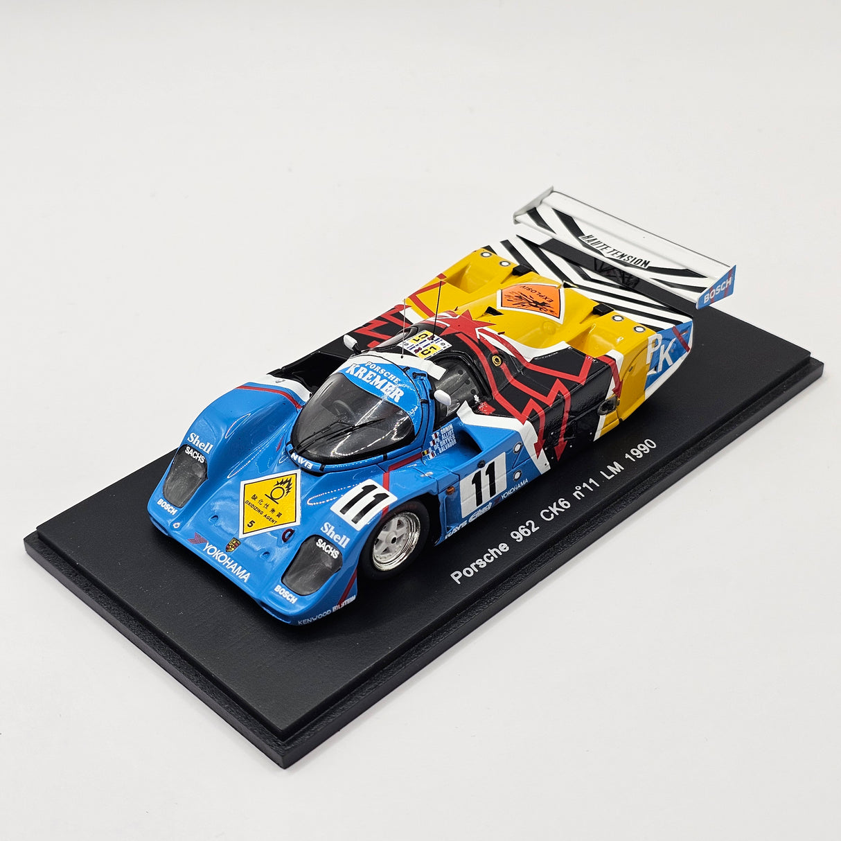 Spark Porsche 962 CK6 #11 Art Car 16th Le Mans 1990 1/43 Scale