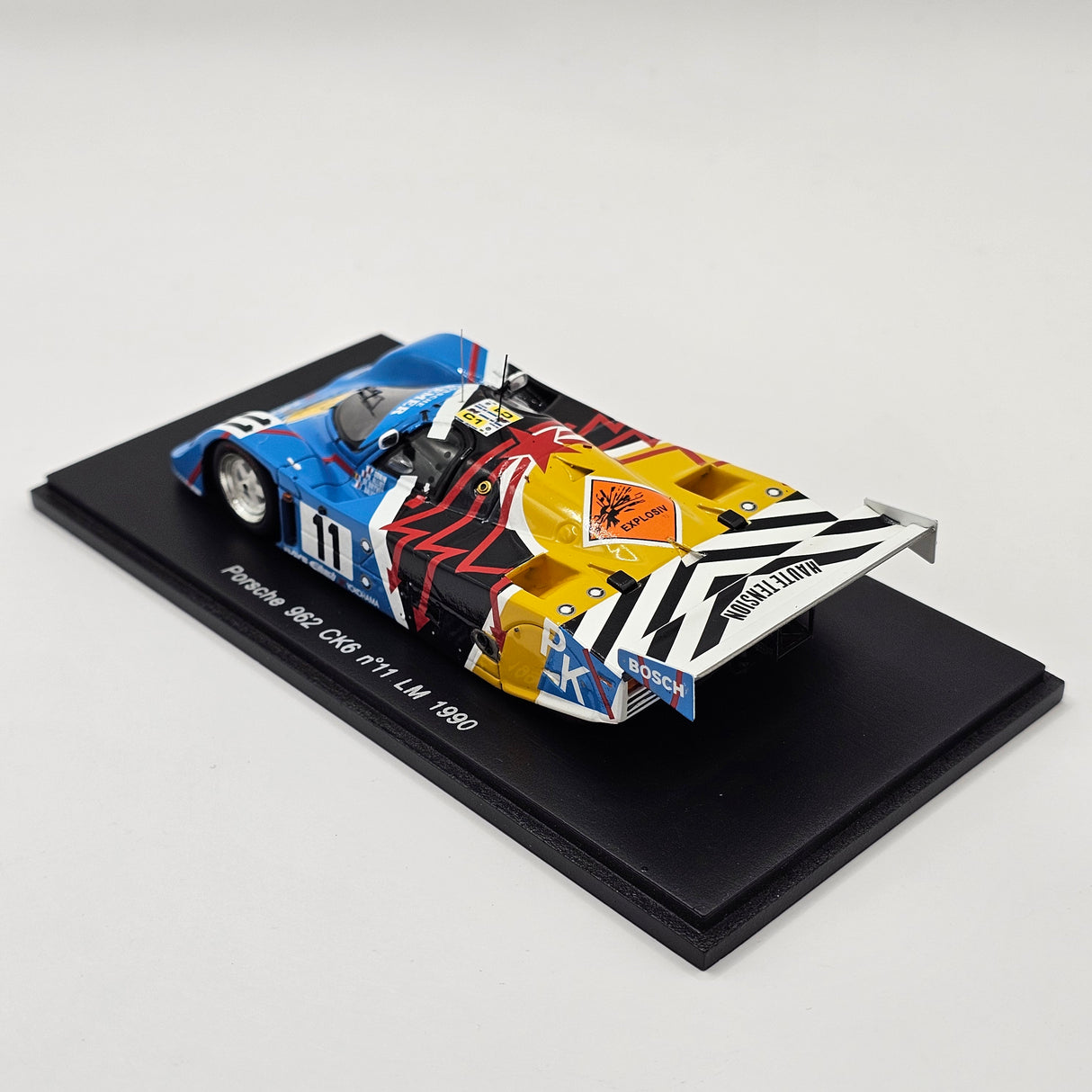 Spark Porsche 962 CK6 #11 Art Car 16th Le Mans 1990 1/43 Scale