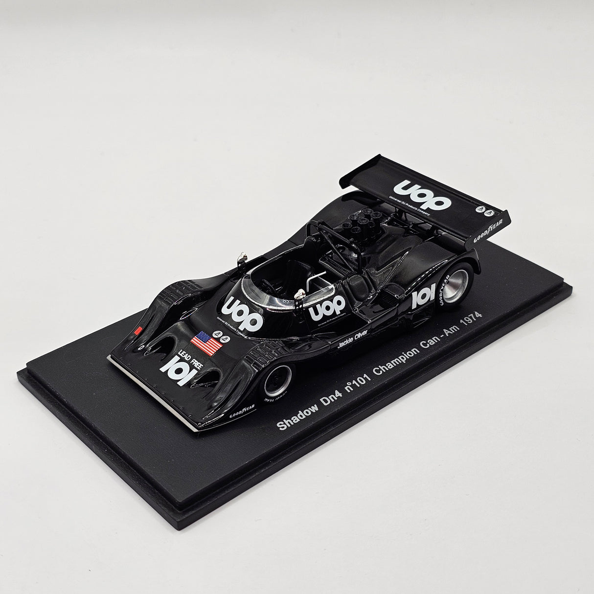 Spark Shadow DN4 #101 Can-Am 1974 Champion Jackie Oliver 1/43 Scale