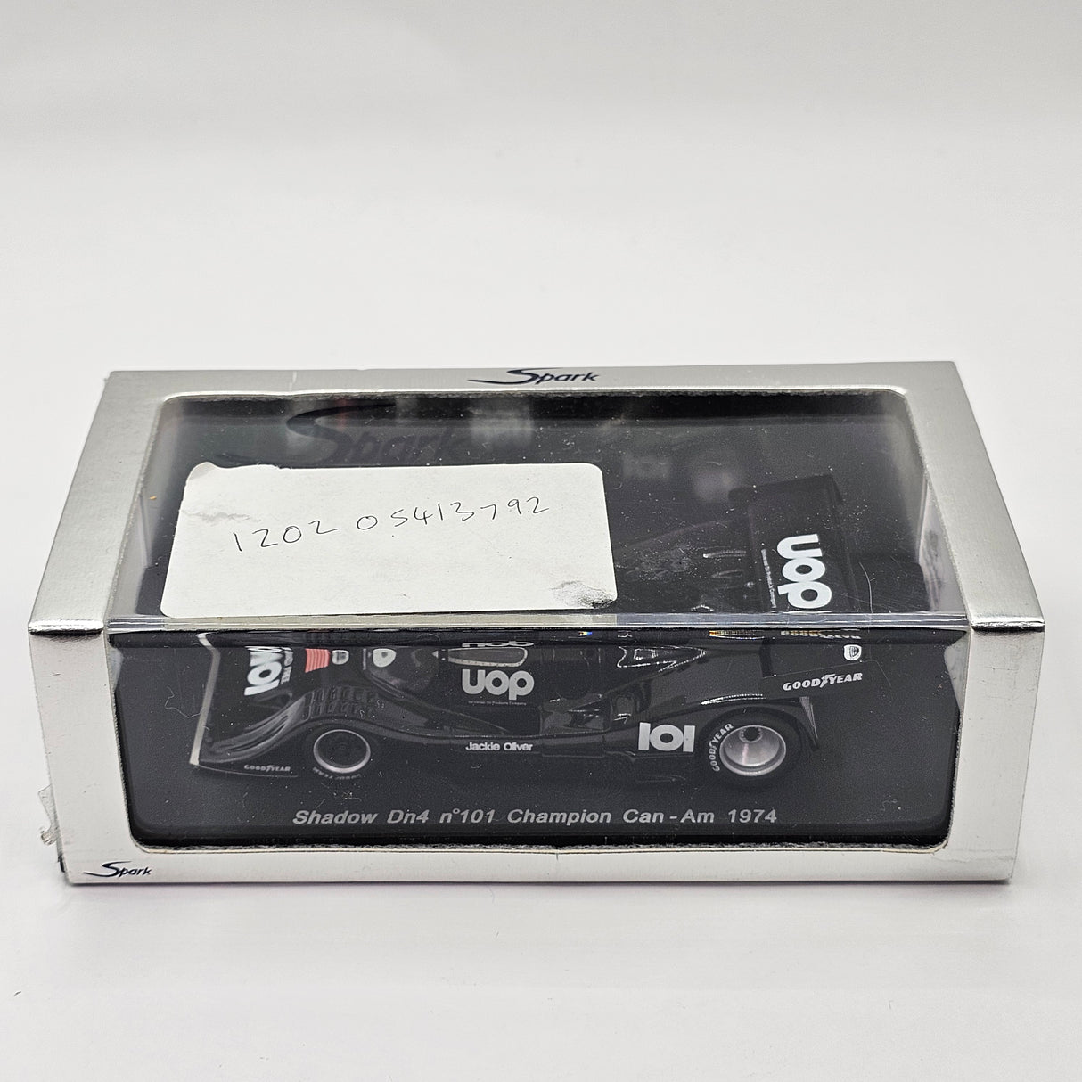 Spark Shadow DN4 #101 Can-Am 1974 Champion Jackie Oliver 1/43 Scale