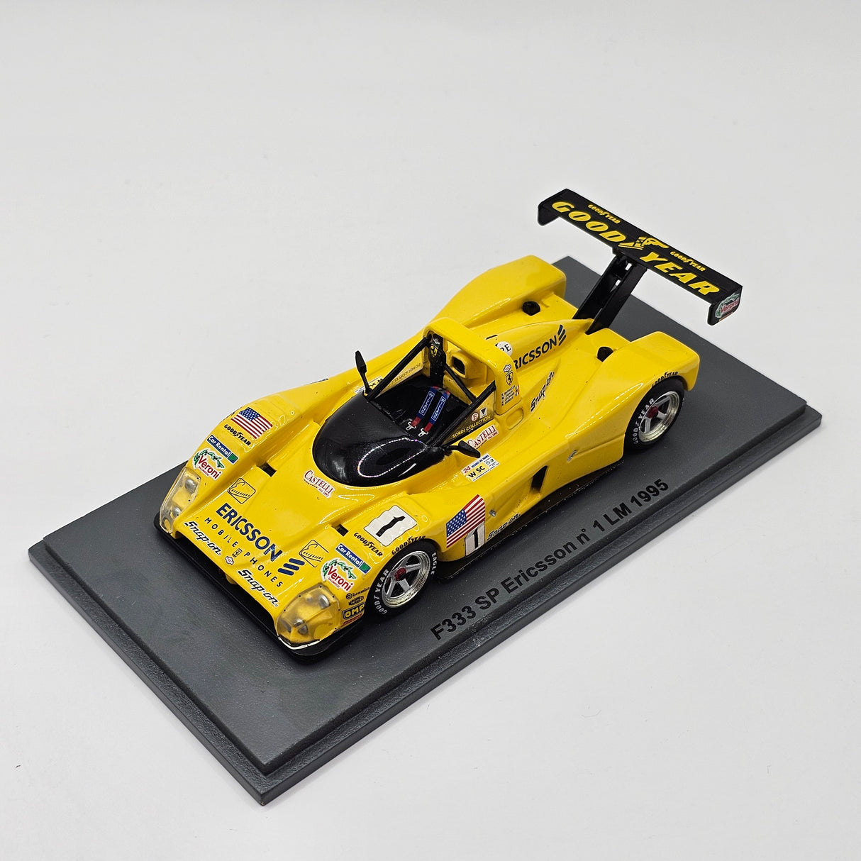 Spark Ferrari F333 SP Ericsson #1 Le Mans 1995 1/43 Scale