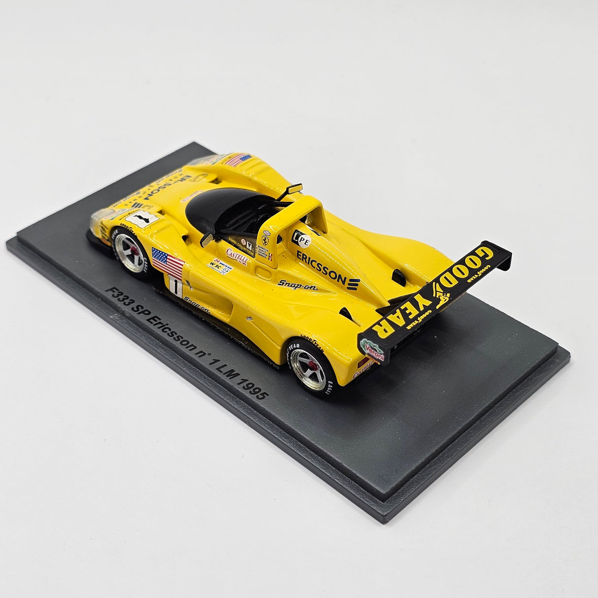 Spark Ferrari F333 SP Ericsson #1 Le Mans 1995 1/43 Scale
