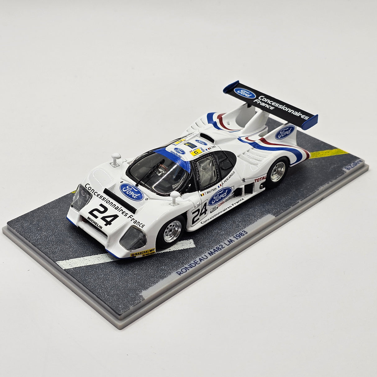 Bizarre by Spark Rondeau M482 #24 Le Mans 1983 1/43 Scale