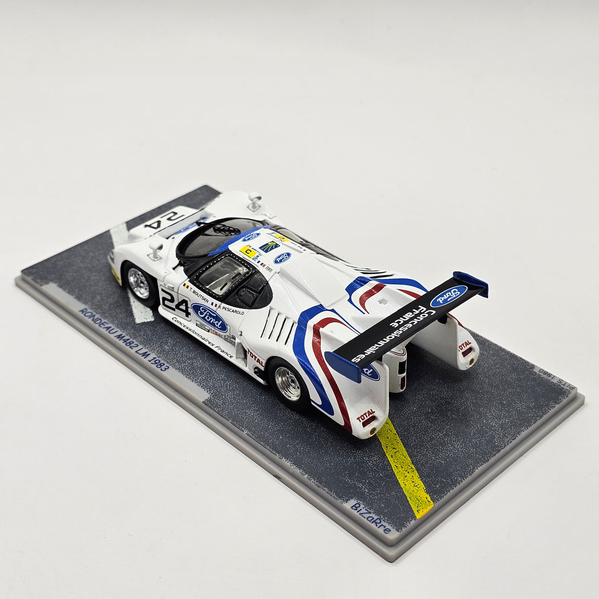 Bizarre by Spark Rondeau M482 #24 Le Mans 1983 1/43 Scale
