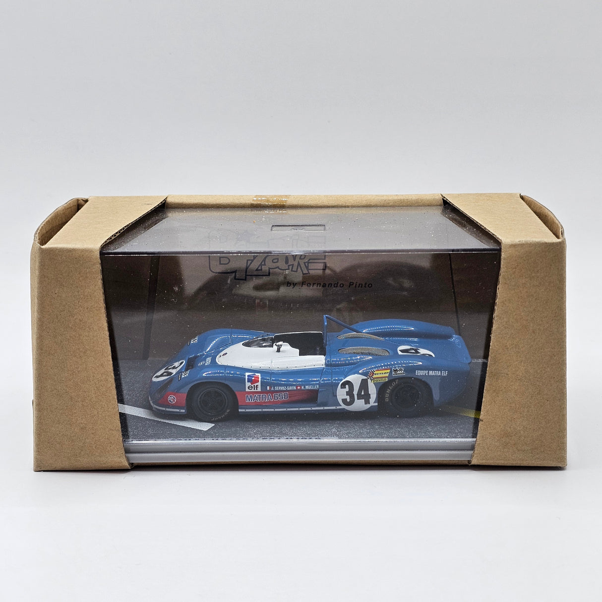 Bizarre By Spark Matra Simca MS630 / 650 #34 Le Mans 1969 1/43 Scale