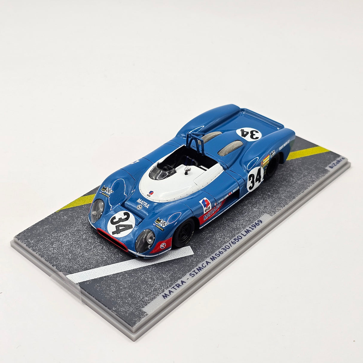 Bizarre By Spark Matra Simca MS630 / 650 #34 Le Mans 1969 1/43 Scale