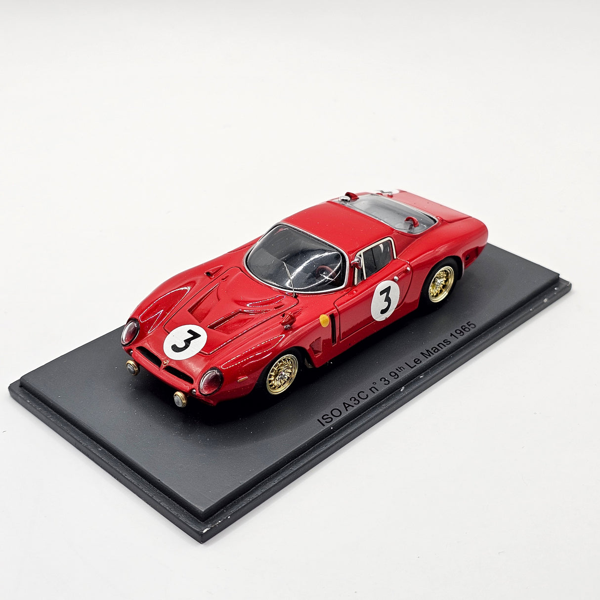 Spark ISO Grifo A3C Bizzarrini #3 Le Mans 1965 1/43 Scale