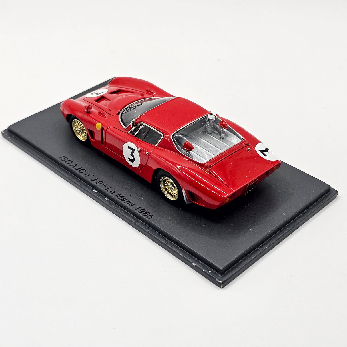 Spark ISO Grifo A3C Bizzarrini #3 Le Mans 1965 1/43 Scale