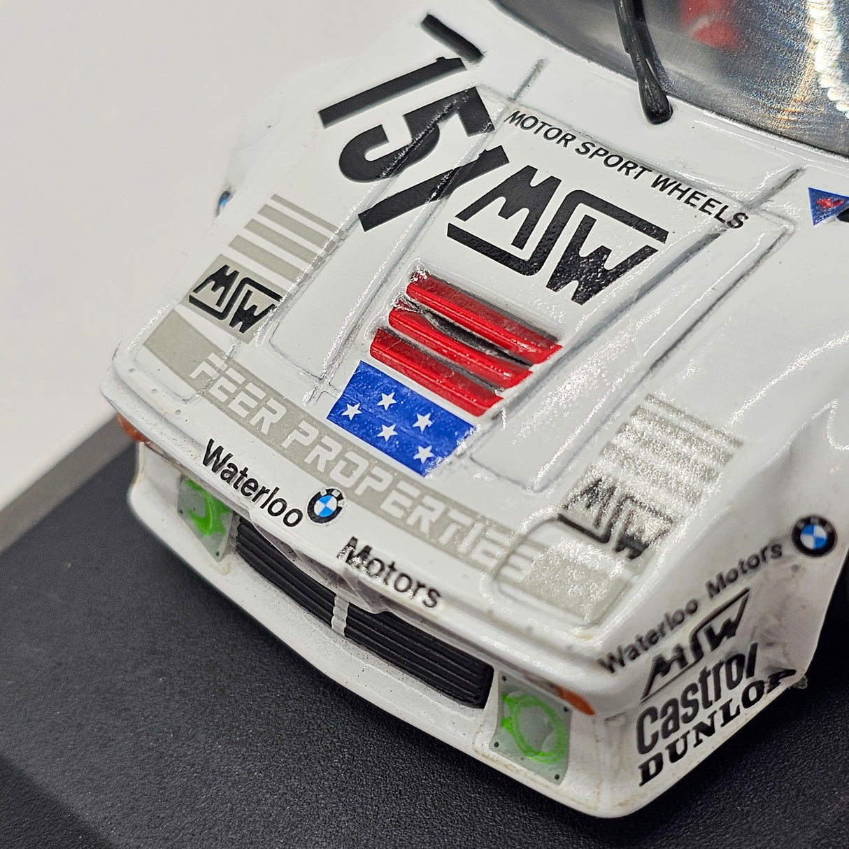 Quartzo BMW M1 "MSW" #151 Le Mans 1985 1/43 Scale