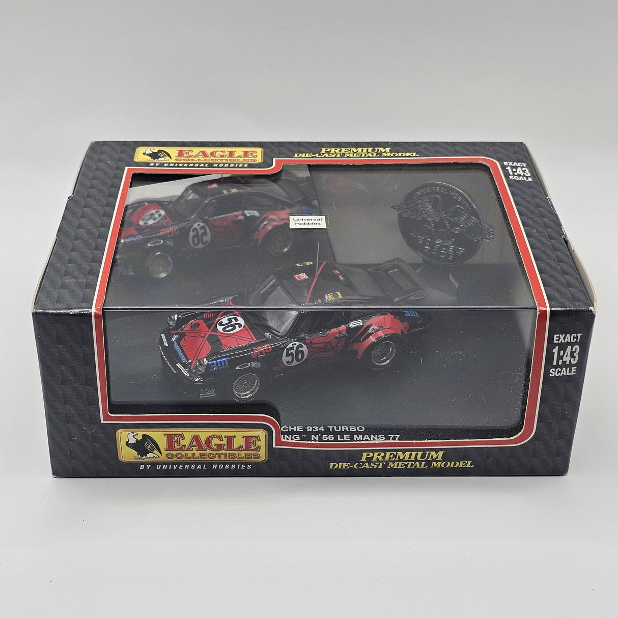 Eagle's Race Porsche 934 #56 "JMS Racing" Le Mans 1977 1/43 Scale