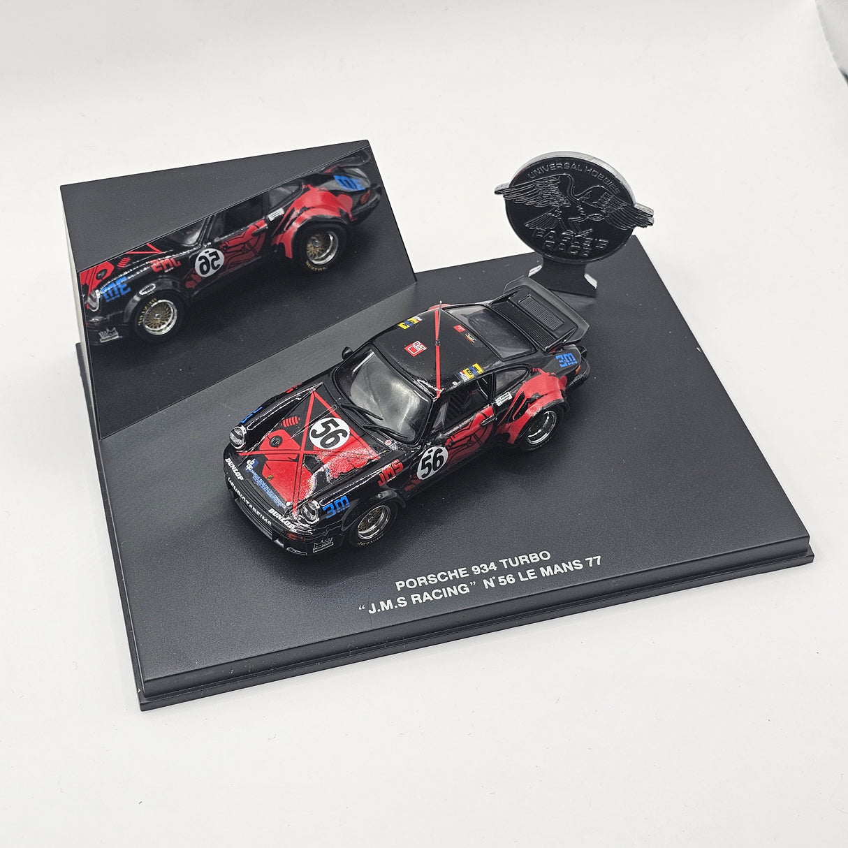 Eagle's Race Porsche 934 #56 "JMS Racing" Le Mans 1977 1/43 Scale