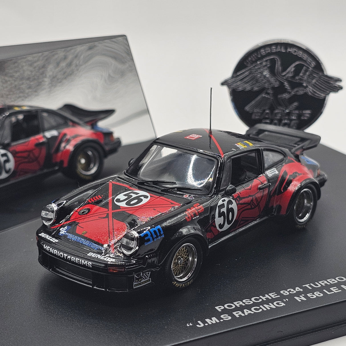 Eagle's Race Porsche 934 #56 "JMS Racing" Le Mans 1977 1/43 Scale