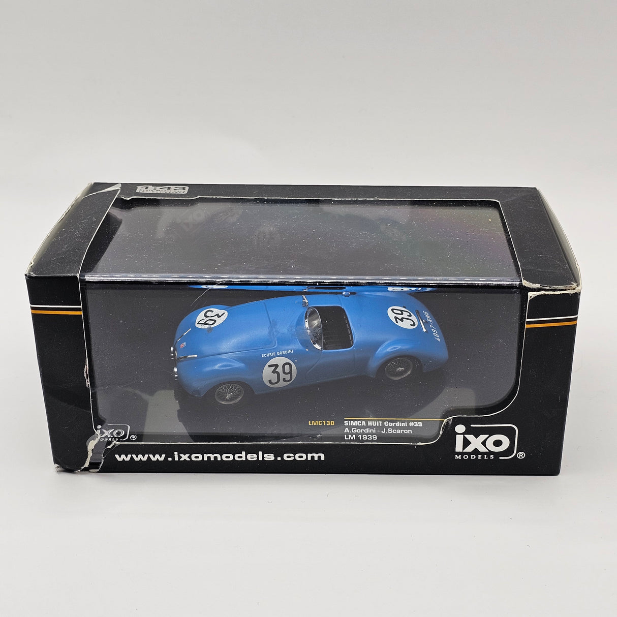 IXO Simca Guit Gordini #39 Le Mans 1939 1/43 Scale