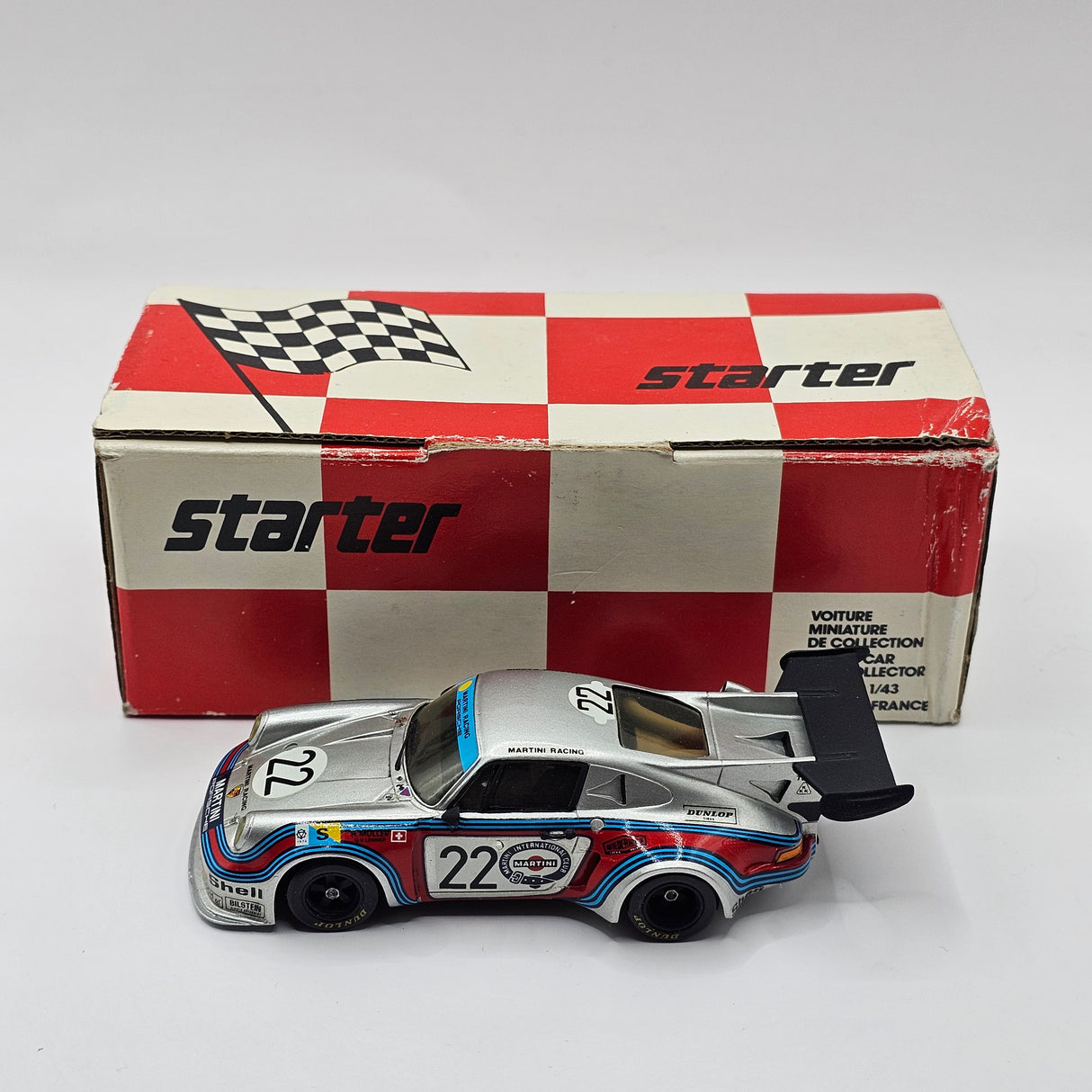 Starter Models Porsche Carrera RSR Turbo Martini #22 Le Mans 1974 1/43 Scale