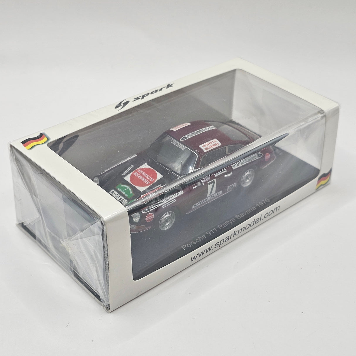 Spark Porsche 911 #7 Bavaria Rally 1970 Rohr/ Marecek (Limited 500pcs) 1/43 Scale