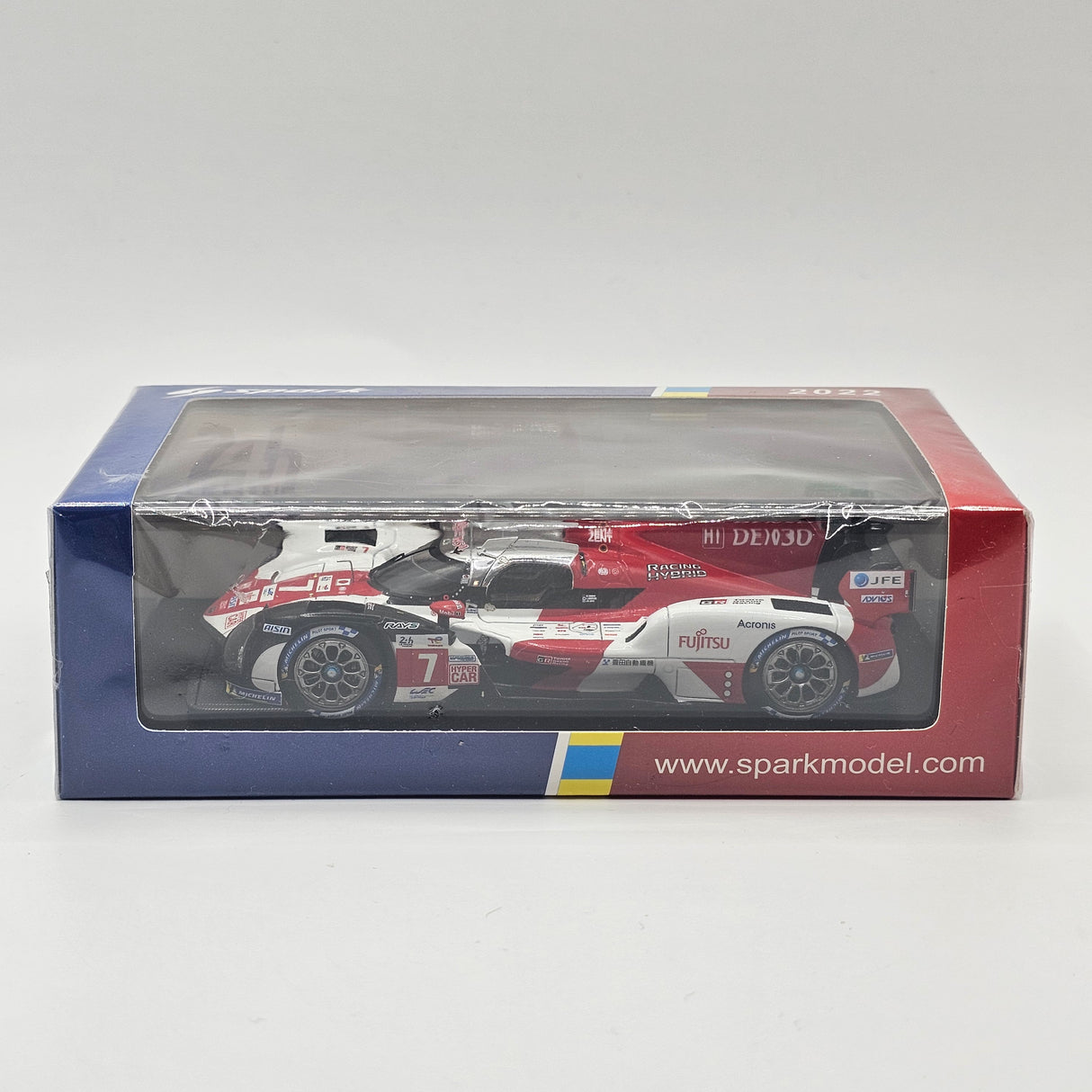 Spark Toyota GR010 Hybrid #7 Toyota Gazoo Racing 2nd 24H Le Mans 2022 Conway/Kobayashi 1/43 Scale