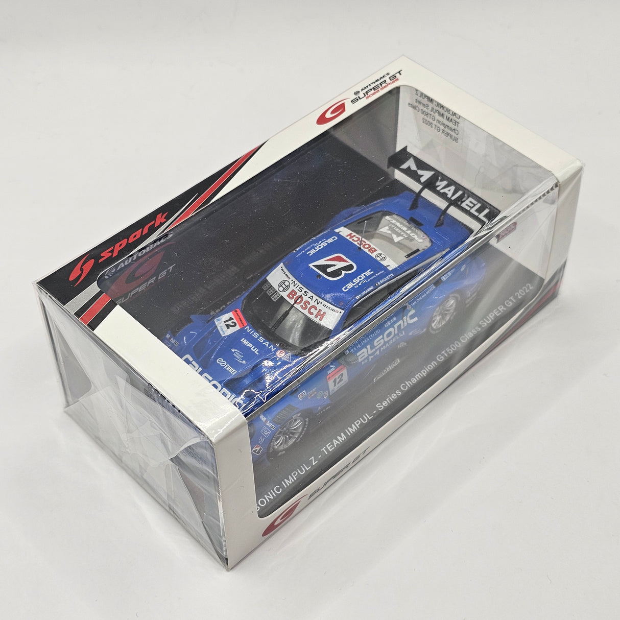 Spark Nissan Calsonic Impul Z #12 2022 Super GT Series Champion 1/43 Scale